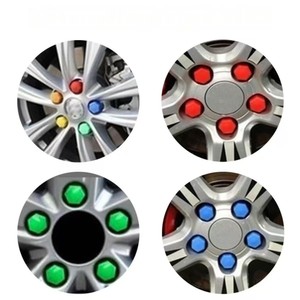 Cache-écrous de roue décoratifs en plastique pour pièces automobiles GM 17mm 19mm 21mm - Product Image 3