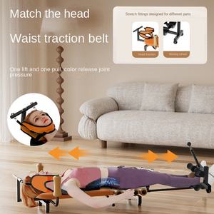 Tractor de Estiramiento para el Hogar, Soporte Lumbar para la Columna Vertebral, Estiramiento de Discos Intervertebrales, Estiramiento Cervical, Estiramiento de Piernas, Acero Ecológico - Product Image 5