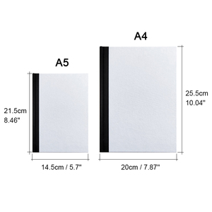 Cá nhân có thể in logo vải máy tính xách tay thăng hoa trống double side in ấn vải A4 A5 máy tính xách tay - Product Image 4