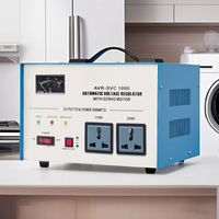 Régulateur de tension automatique de haute qualité 1000VA à 3000VA, stabilisateur monophasé 220V AC, servomoteur AVR avec temporisation pour utilisation SVC