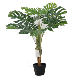 Plantes artificielles décoratives en gros Monstera <span class=keywords><strong>Albo</strong></span> Petite <span class=keywords><strong>plante</strong></span> artificielle Monstera Arbre en plastique en pot Accessoires Monstera - Product Image 1