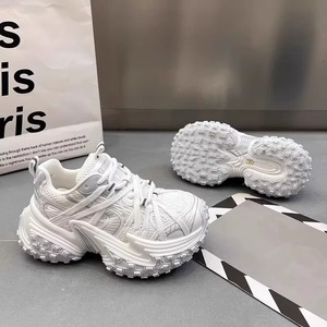 Scarpe da ginnastica casual da donna con suola spessa stile Dad Shoes, traspiranti e versatili, Nuova Collezione Primavera 2026 - Product Image 1