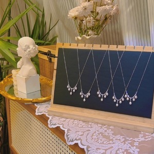 Collar de Plata de Ley S925 de Diseño Exclusivo para Mujer, Cadena de Clavícula de Lujo Ligero, Colgante de Calabaza de Jade Azul Natural, Nueva Llegada - Product Image 2