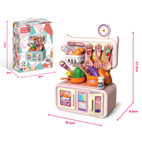 Cuisine miniature pour enfants d'âge préscolaire, jeu de cuisine, table à manger, ensemble de cuisine pour enfants, jouets pour filles