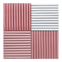 Carrelage en céramique artisanal moderne de 25 mm x 300 mm, très demandé, pour la décoration murale intérieure des hôtels, salons et cuisines