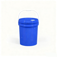 Baril en plastique 20L à large bouche et revêtement imperméable recyclable en PP facile à remplir Utilisation de la peinture