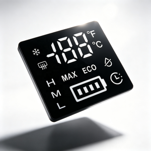 Oem Custom Industrial Equipment Lcd Display Window Sticker Rpm Gauge Water Drop Plug Icon Pc Acrylic <b>Adhesive</b> Printed Cutting - Product Image 2