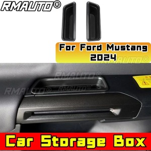 Boîte de rangement pour accoudoir de voiture, accessoires de rangement intérieur pour Ford Mustang 2024, kit de rangement pour porte de voiture - Product Image 2