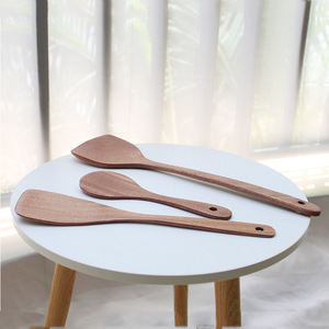 Ensemble spatule et cuillère en bois, 5 pièces, ustensiles de cuisine résistants à la chaleur pour la cuisson - Product Image 2