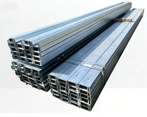 热镀锌槽钢5号 #   6.3 #   8 #   U型槽钢用于建筑施工，提供切割、焊接、弯曲服务 - Product Image 1