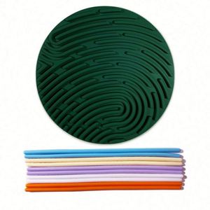 Tablero de Actividades Sensoriales de Silicona sin BPA con Logotipo Personalizado, Juguete Sensorial para Niños y Adultos, Juguete Educativo para Viajes, para el TDAH/TSI, 3+ - Product Image 5
