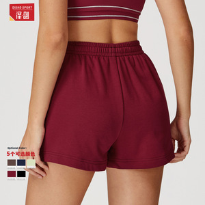 Pantalones Cortos Deportivos de Cintura Alta para Mujer Disko Sport, Transpirables, de Corte Holgado y Recto, con Bolsillos, Estilo Casual para Actividades al Aire Libre, Ewk7028 - Product Image 4