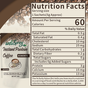 Café de Proteína Instantáneo OEM en Polvo 150g Sabor Arábica para <span class=keywords><strong>Keto</strong></span>, Apoyo Metabólico Diario, Suplemento al por Mayor - Product Image 1