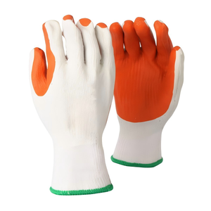 CITICITY ถุงมือยางเคลือบยาง T/C คอตตอนลาเท็กซ์กันน้ำกันลื่นถุงมือทำงานสำหรับตกปลาเครย์ฟิช - Product Image 1