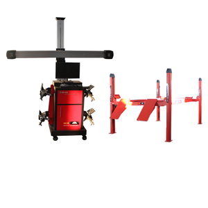 Equipo de máquina de alineación de ruedas de alineador de coche 3D de alta calidad tipo de elevación para servicio de taller de neumáticos - Product Image 1