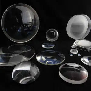Os fabricantes fornecem lente plano-convexa óptica transparente para holofotes, lâmpadas do projetor, lâmpadas, holofotes, lentes condensadoras