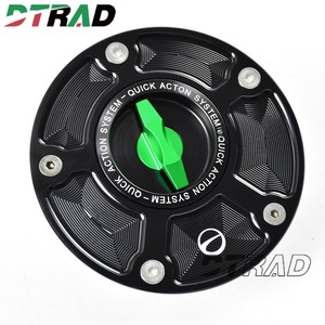 Tapa de Tanque de Combustible de Liberación Rápida con Bloqueo CNC de Aluminio DTRAD para <span class=keywords><strong>Kawasaki</strong></span> VERSYS 650 <span class=keywords><strong>ZX10R</strong></span> ER6N/F ZX-6R Z750 Z800 - Product Image 1