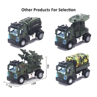 QS OEM Çocuklar İçin Askeri Taşıma Füze Radar Tankı Kamyon Aracı 1:64 Geri Çekmeli Araba Mini Alaşımlı Döküm Model Oyuncak Sesli Işıklı