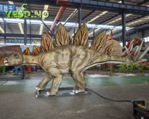 ขนาดสมจริงสมจริงสเตโกซอรัส-โครงเหล็กและฟองน้ำซิลิโคนปรับแต่งได้สำหรับสวนสนุกจูราสสิก - Product Image 6