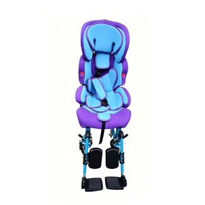 Silla de Ruedas Pediátrica Manual para Niños con Discapacidad, Silla de Ruedas Reclinable y Ajustable para Todo Terreno, para Parálisis Cerebral y Necesidades Especiales - Product Image 3