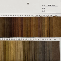 Tissu en polyester suédé velouté de 280g, texture douce et agréable pour la peau, idéal pour les boîtes cadeaux, les doublures de sacs et les sacs à cordon.