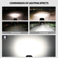 Tuff Plus Led 4*6 pouces 40W Projecteur à faisceau large Lumière de travail à LED haute luminosité pour tracteur camion