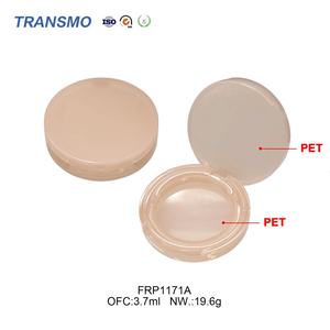 Caja de Polvo para Bebé Vacía al por Mayor, Caja de Polvo de Plástico con Logotipo Personalizado, Caja Redonda de Plástico para Polvo de Maquillaje - Product Image 2