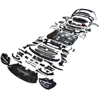 Kit carrosserie de haute qualité, capot, phares, pare-chocs, calandre, ailes 1:1 pour Mercedes Benz Classe C W205 15-21, mise à niveau vers W206 C63