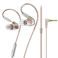 Écouteurs intra-auriculaires Lafitear LT1 2DD Hifi avec câble détachable, prise jack 3,5 mm et type C, pour la musique, les jeux et le sport