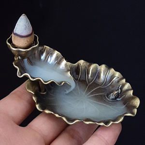 Brûleurs d'encens à refoulement personnalisés Conception libre Artisanat en métal Yoga/<span class=keywords><strong>Méditation</strong></span>/Salon de thé Fournitures Souvenirs Cadeaux Excellents cadeaux - Product Image 4