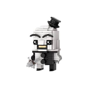 Funbuild Videojuegos MOC-200246 Mini Figura de Acción de Art the Clown Juego de Construcción con Bloques para Niños Juguetes de Ladrillos Terrifier Brickhead - Product Image 3