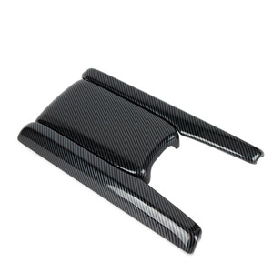 Cubierta de Fibra de Carbono para Reposabrazos de Honda Civic 10ª Generación, Panel Decorativo Negro Brillante para la Caja de Almacenamiento Central 16-21 - Product Image 2