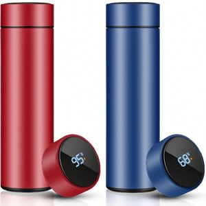 Bouteille d'eau personnalisée, bouteilles isothermes en acier inoxydable, garde les boissons fraîches et chaudes, avec emballage personnalisé - Product Image 1