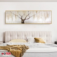 Peinture à l'huile sur toile moderne à la main, vue de la rue de Paris, best-seller, 100% vente en gros d'usine, décoration intérieure, art floral