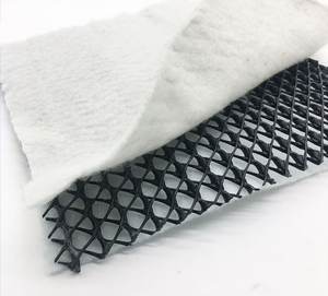 רשת ניקוז תלת מימדית לבנה מחומר פלסטי לבניית מגרשי פינוי וכבישים - Product Image 1