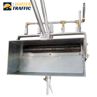 Seau de marquage routier professionnel LT-TMS : Peinture thermoplastique à chaud portative pour marquage inversé, haute efficacité pour un trafic éclairé et facilité.