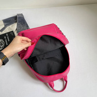 Mochila de PU de Alta Gama con Logotipo Personalizado, Bolso de Hombro Moderno de Gran Capacidad, Mochila Deportiva Informal y Acogedora para Exteriores