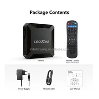 Meilleure box TV 4K Leadcool H313 2 Go 16 Go 2.4G Smart Android TV 10.0 Smart TV Box