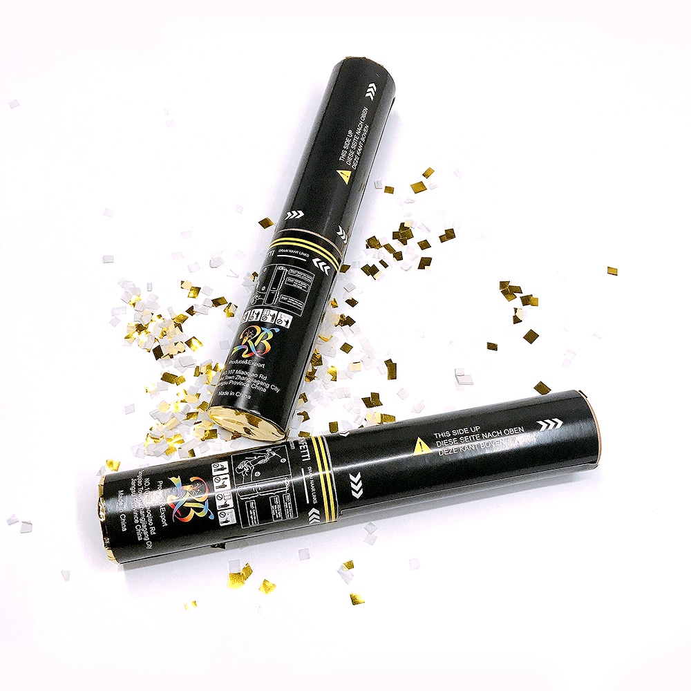 Прямая поставка с завода, одноразовые попперы для вечеринок, пушка для стрельбы конфетти для ночных клубов