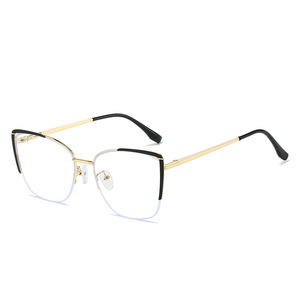 Lunettes anti-lumière bleue tendance pour femmes, style célébrité d'<span class=keywords><strong>Internet</strong></span>, style punk uni, montures de lunettes transfrontalières - Product Image 6