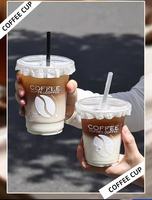 Gobelets jetables en plastique PET personnalisables avec logo, adaptés aux jus, bières, cafés, yaourts, smoothies et eaux glacées