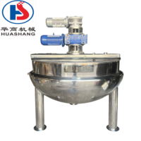 Huashang Custom Automatische Voedselmeng- en Kookketel met PLC Temperatuurregelsysteem en Jacket Kettle voor Jamproductie