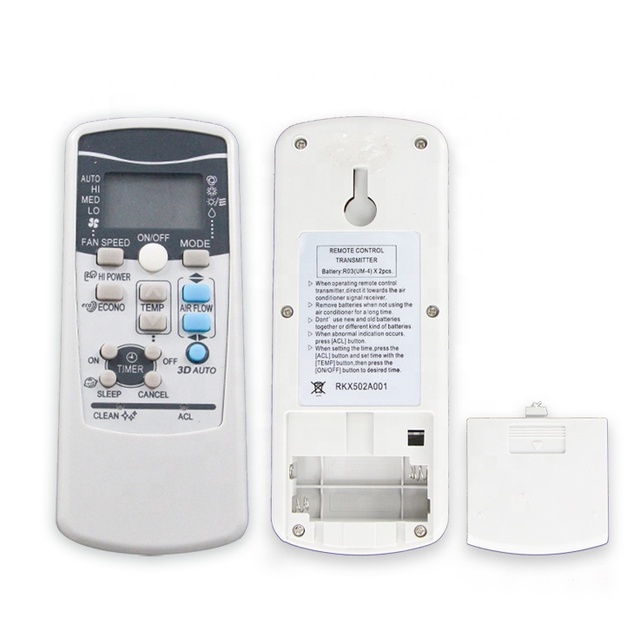 ES-AC002-A Factory Price High Quality RKW502A200A Replace AC Remote USE for Mitsubishi AC Heavy Industries Air Conditioner
