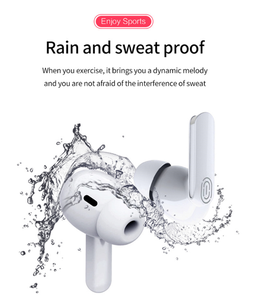 Earphone In-Ear Nirkabel Headset, Aksesori Gigi Biru Headphone Y113 - Product Image 6