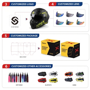 <span class=keywords><strong>Casco</strong></span> Moto Retrò Scorpion OEM ODM con Mentoniera Staccabile, Design Ventilato, Comodo <span class=keywords><strong>Casco</strong></span> 3-in-1 per Motociclismo - Product Image 5