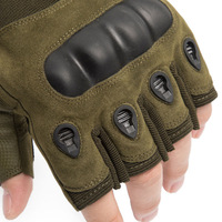 Gants de cyclisme adulte en plein air alpinisme demi-doigts gants de protection sport entraînement gants tactiques
