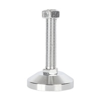 Support de base robuste pour matériel de fixation et accessoires de nivellement, avec patin de nivellement intégré
