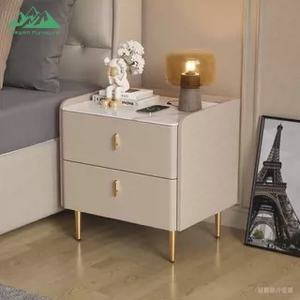 Wayon Lüks Akıllı Komodin Kablosuz Şarjlı 2 Çekmeceli Başucu Sehpası Yükseltilmiş Tasarım - Product Image 2