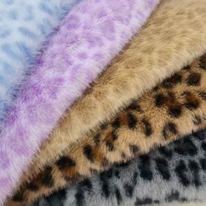 Tela de Piel Sintética de Conejo con Estampado de Leopardo, Colorida, Resistente al Desgaste, para Tapicería, Popular y a la Moda, de LongFine - Product Image 3