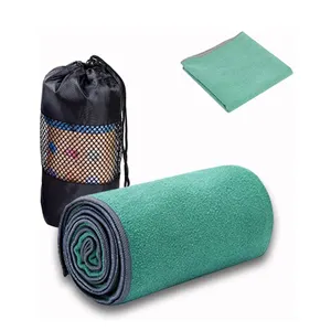 Artbell批发刺绣防滑瑜伽运动超细纤维纺织瑜伽巾
